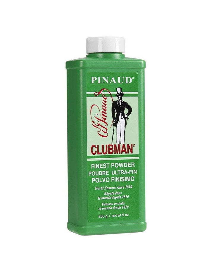 Clubman Pinaud Finest Powder 255gr for After Haircut or Shaving - SGPomades Discover Joy in Self Care