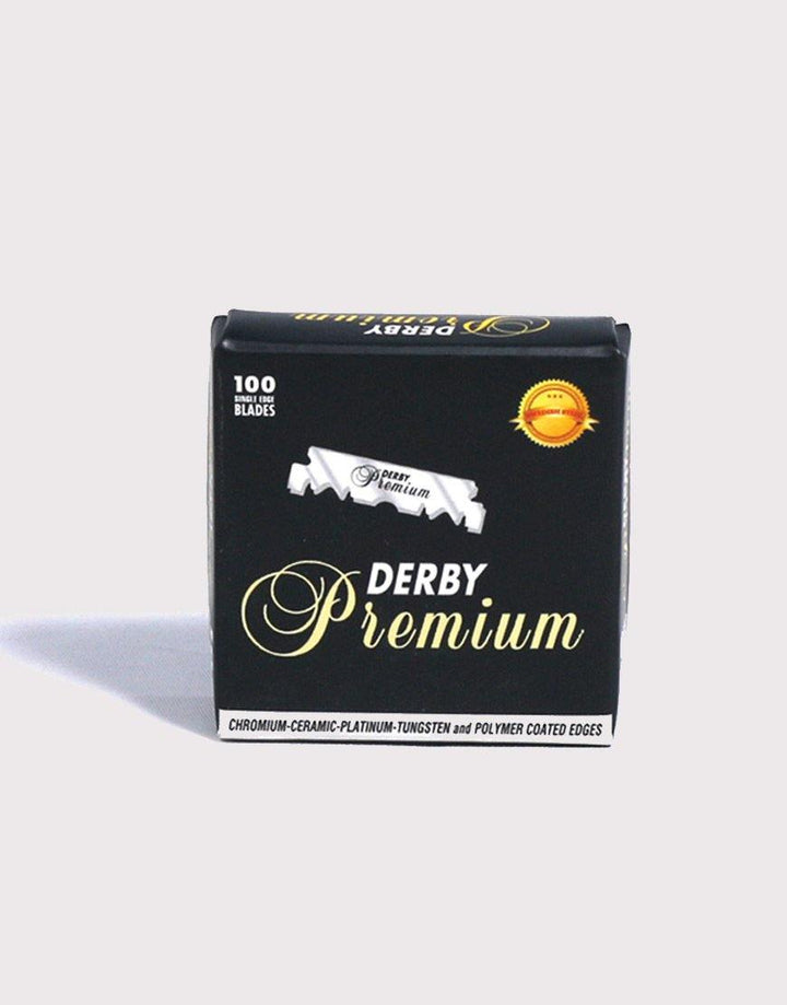 100 Blades of Derby Premium Barber Stainless Single Edge Safety Razor Blades - SGPomades Discover Joy in Self Care