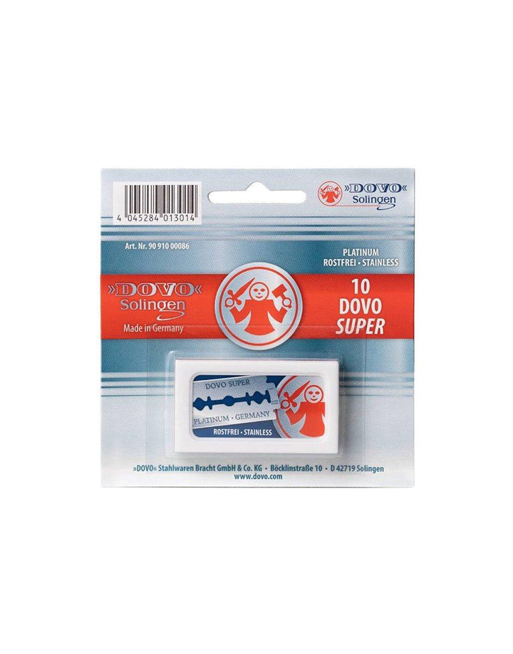 10 Blades of Dovo Platinum Double Edge Safety Razor Blades - SGPomades Discover Joy in Self Care