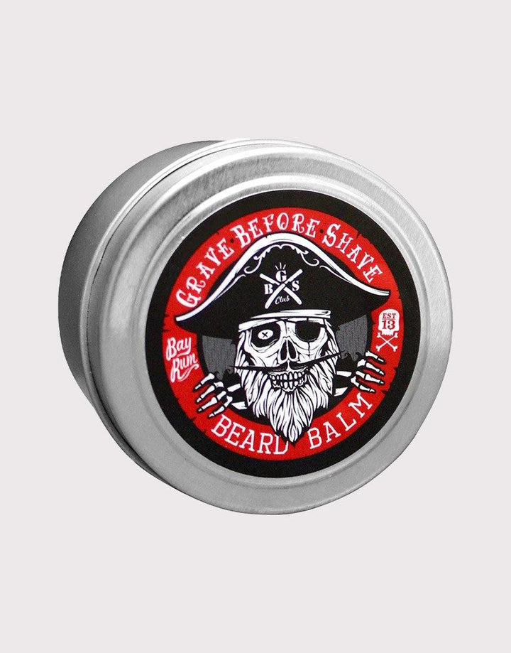 Grave Before Shave Bay Rum Beard Balm - SGPomades Discover Joy in Self Care