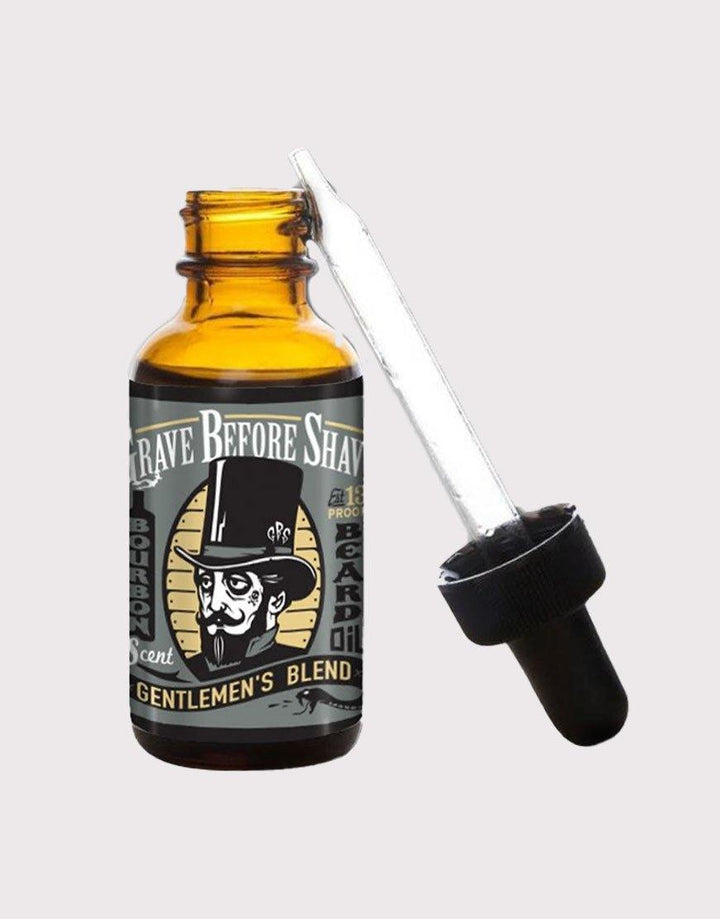 Gentlemen's Blend Beard Oil by Grave Before Shave - SGPomades Discover Joy in Self Care