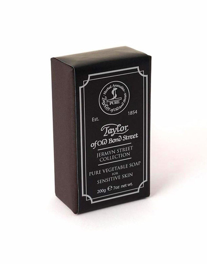 Taylor of Old Bond Street Jermyn Street Collection Pure Vegetable Soap 200g - SGPomades Discover Joy in Self Care
