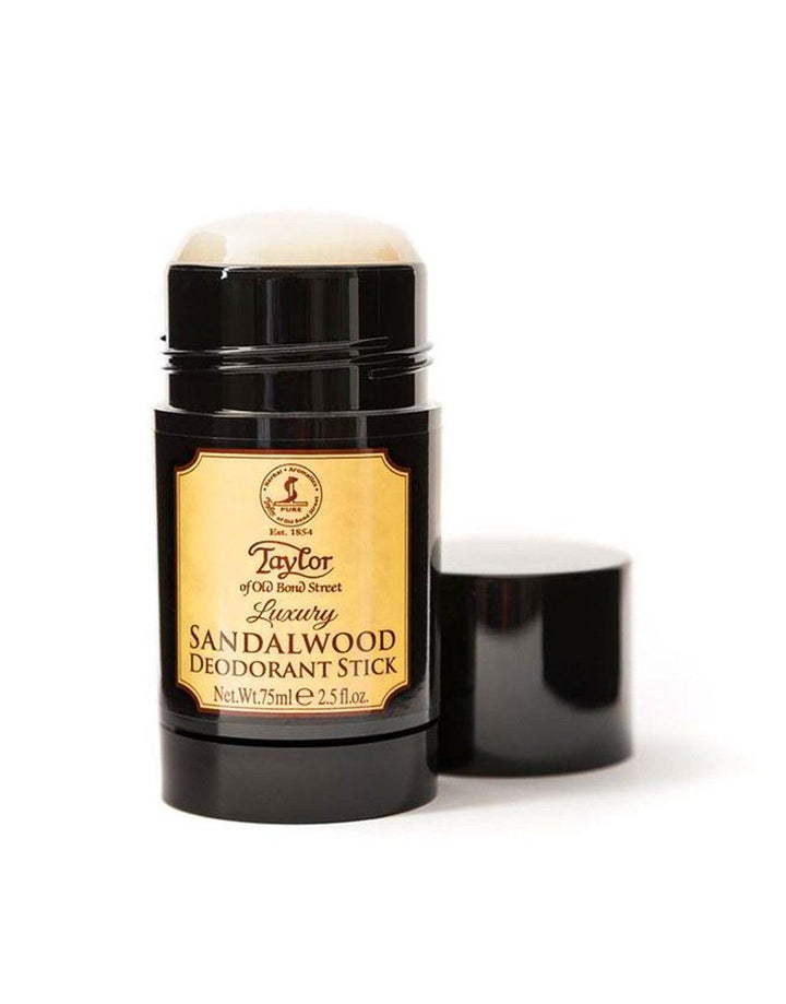 Taylor of Old Bond Street Luxury Sandalwood Deodorant Stick 75ml - SGPomades Discover Joy in Self Care