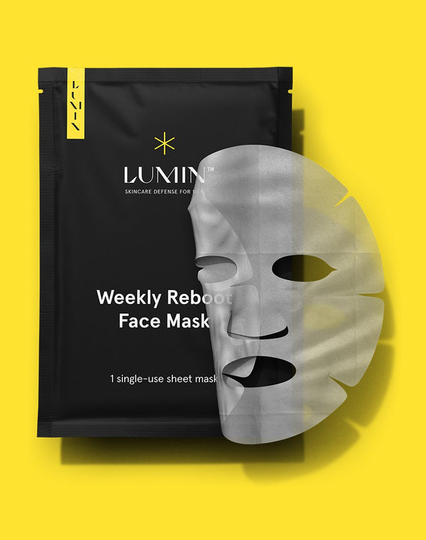 Lumin Weekly Reboot Face Mask With Beard Friendly Option
