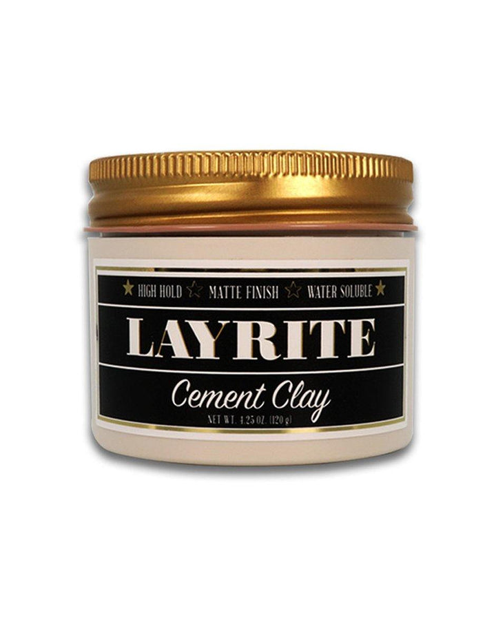 Layrite Cement Hair Clay 120ml - SGPomades Discover Joy in Self Care