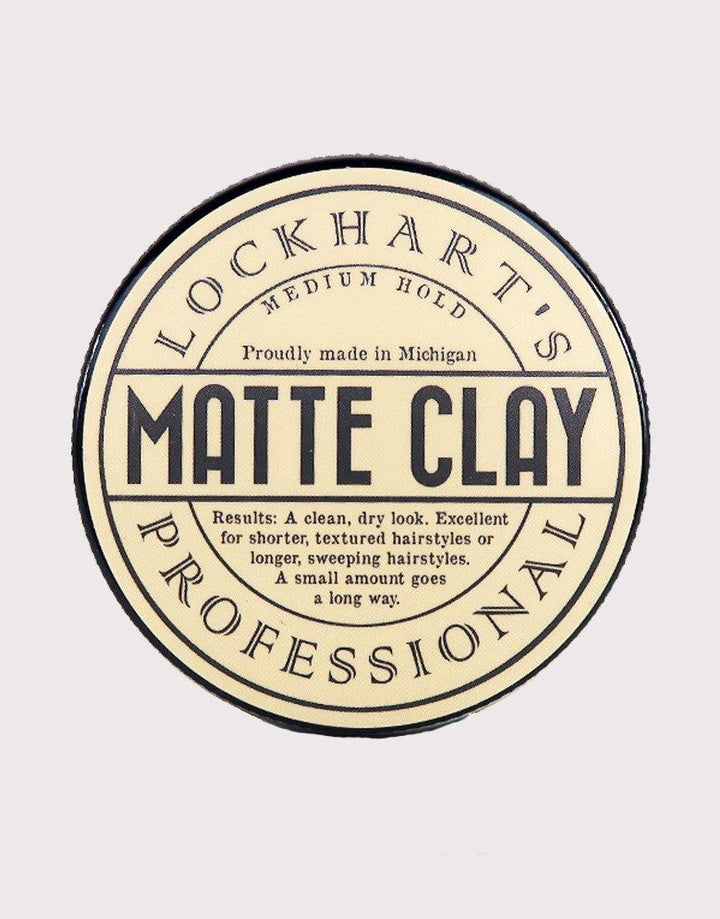 Lockhart's Professional Matte Clay - SGPomades Discover Joy in Self Care