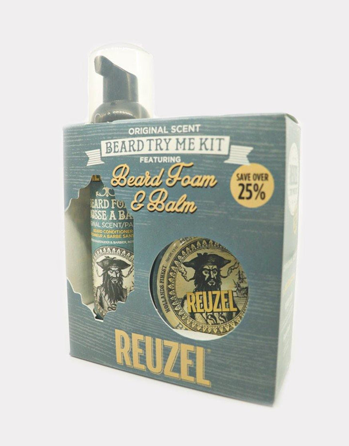 Reuzel Original Scent Beard Try Me Kit - SGPomades Discover Joy in Self Care