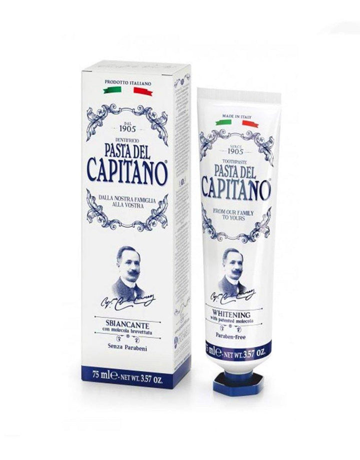 Pasta del Capitano 1905 Toothpaste Whitening 75ml - SGPomades Discover Joy in Self Care