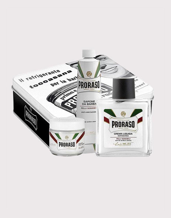 Proraso Vintage Selection Toccasana Shaving Gift Set - Sensitive Green Tea - SGPomades Discover Joy in Self Care