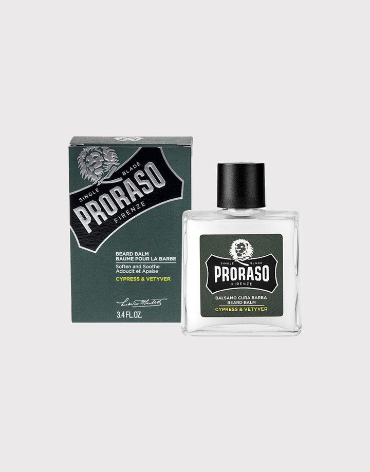 Proraso Beard Balm 100ml (Alcohol Free) - Cypress & Vetyver - SGPomades Discover Joy in Self Care