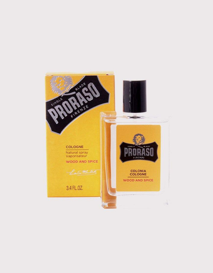 Proraso Cologne 100ml - Wood & Spice - SGPomades Discover Joy in Self Care