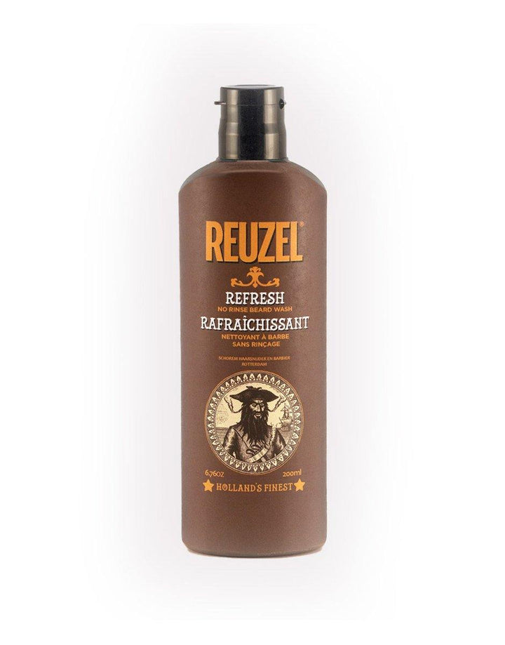 Reuzel REFRESH No Rinse Beard Wash 200ml - SGPomades Discover Joy in Self Care