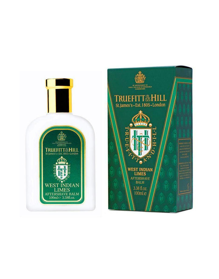 Truefitt & Hill West Indian Lime Aftershave Balm 100ml - SGPomades Discover Joy in Self Care
