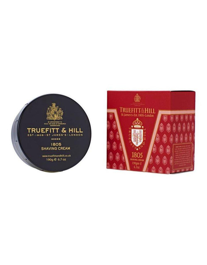Truefitt & Hill 1805 Shaving Cream Bowl 190g - SGPomades Discover Joy in Self Care
