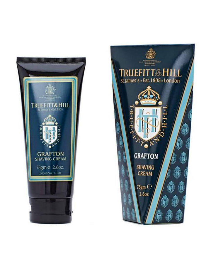 Truefitt & Hill Grafton Shaving Cream Tube 75g - SGPomades Discover Joy in Self Care